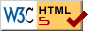 Valid HTML5
